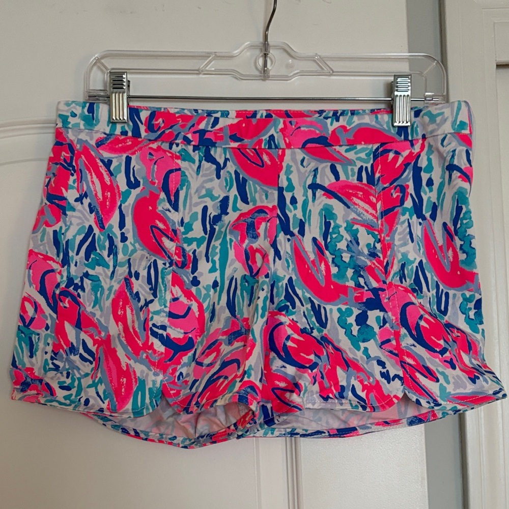 Lilly Pulitzer Pink and Blue printed Shorts